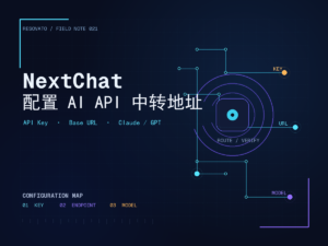 NextChat 配置 AI API 中转地址、API Key、Base URL 和 Claude GPT 模型教程